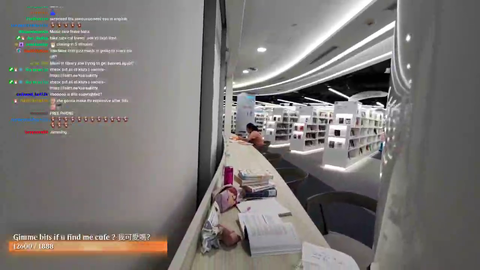 Kiaraakitty steals her own phone and closes stream when she drops the phone and it reveals she was the thief.