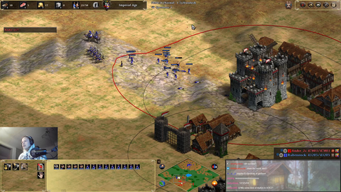 This Age of Empires 2 match has been going on for at least 50+ hours, with no end in sight