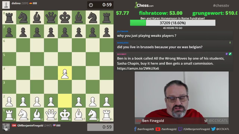 Ben Finegold premoves checkmate