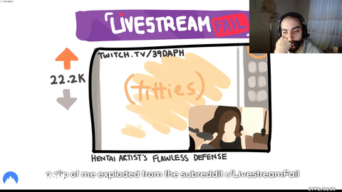 Sliker spots something on daph's video