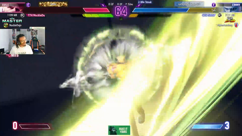 Punk teaches NuckleDu a lesson