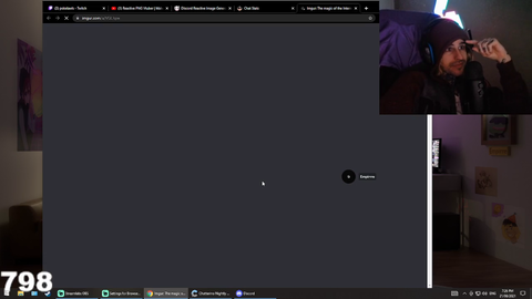Stream-elements mod removing streamer's non-botted emote off the leaderboard and leaving botted Forsen emotes up, but stops when confronted by a viewer in the discord.