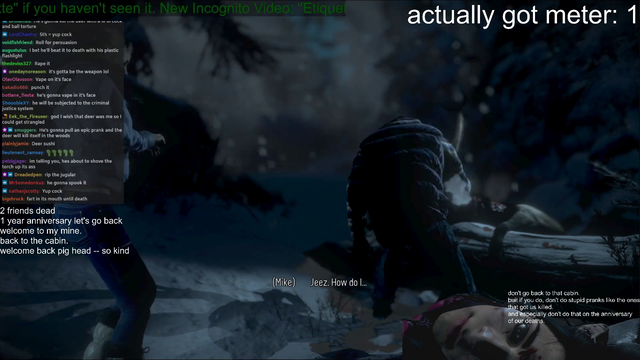 Internet Historian breaks character, after in game logic shocks him