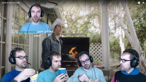 Jack, Jack, Jack, and Jack react to a Jack video