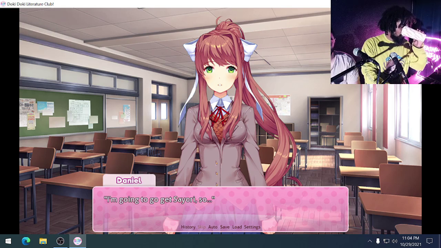 Danny makes it to festival day in Doki Doki.