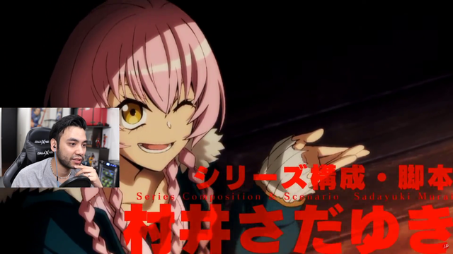 Streamer is excited for new anime