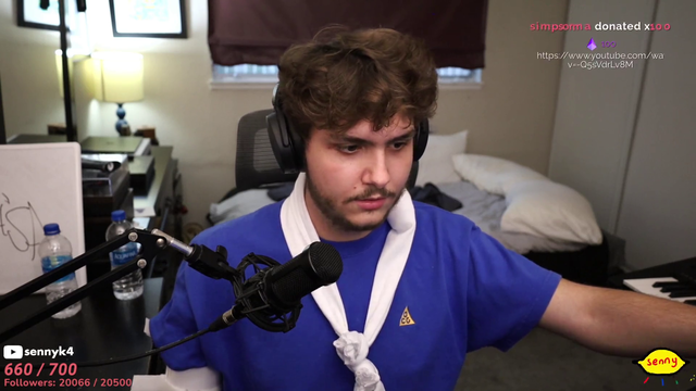 Chat makes Senny watch the ad