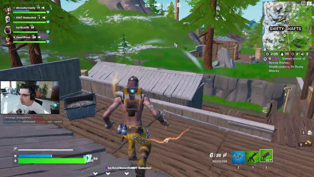 Shroud doin shroud things