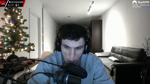 Trainwreckstv breaks down and tears up talking about his depression.