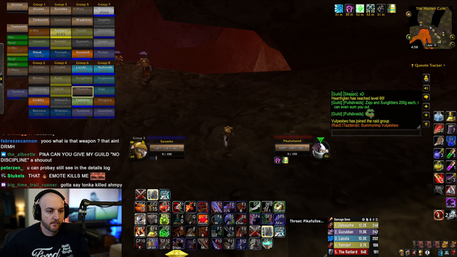 SarDICKO trying to kill people in the raid with worst drop location