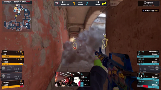 w0nderful teamkills b1t during a retake in the grand finals