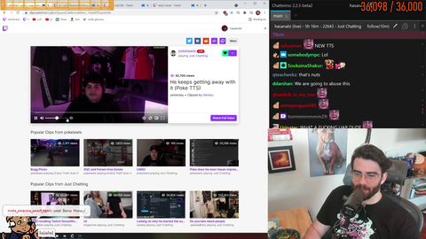 Hasan hears Poke's new TTS