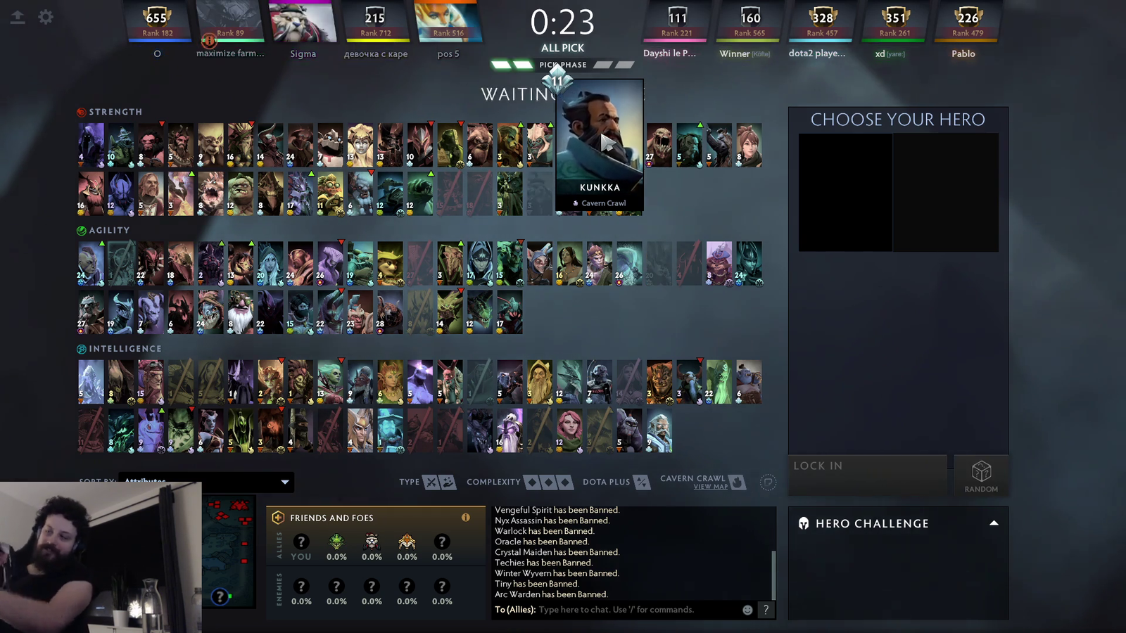 Gorgc couldnt avoiding a griefer in dota