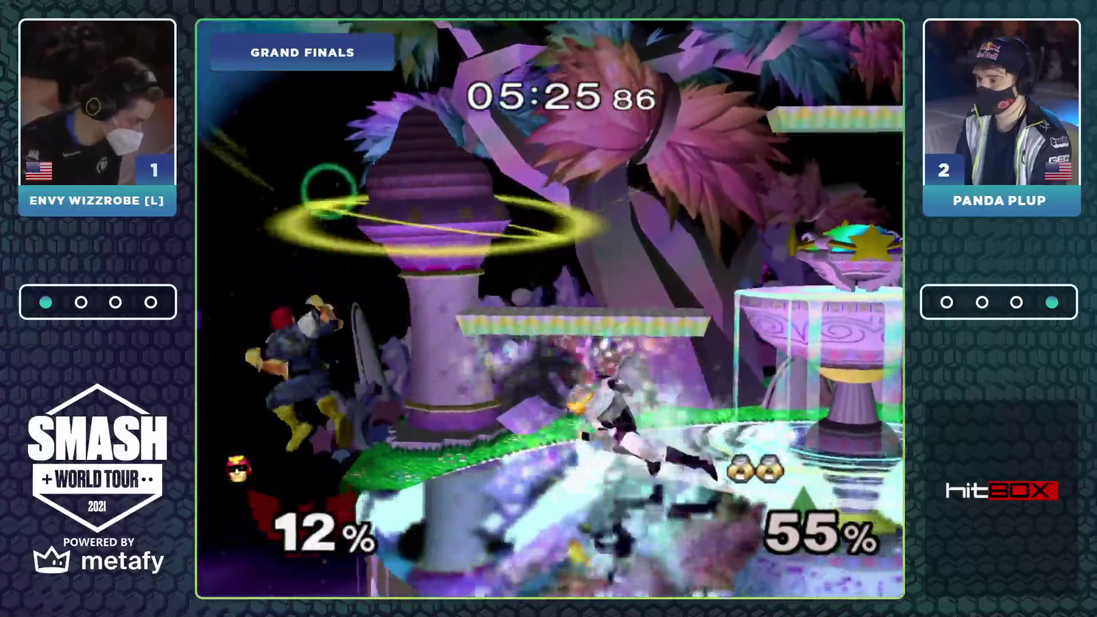 The Winner of Melee's Smash World Tour is.....