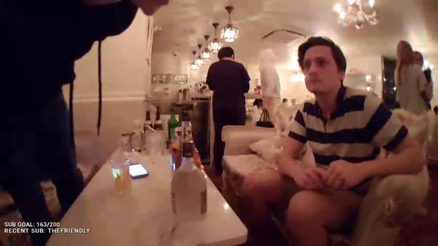 Eric runs out on bar tab in Japan