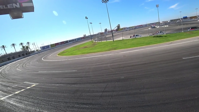 Car loses wheel while drifting at high speed