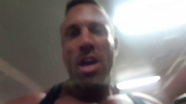 Old man leaves gym opens emergency door