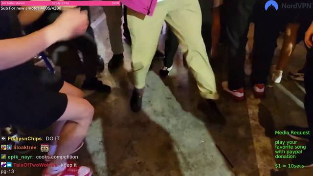 Joey B-boy battles random dudes