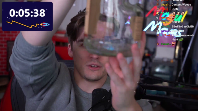 OTV forces alcoholism on Ludwig