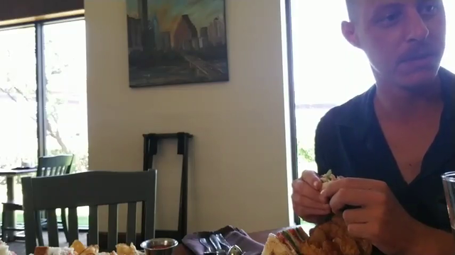 Alec farts in front of the waiter