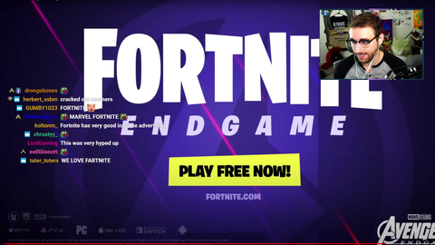 Atrioc likes Fortnite