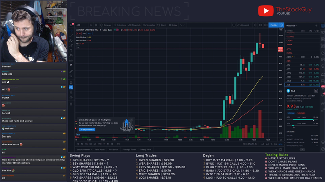 TheStockGuy gets a call and proves to his Cultist he hasn't aged as well