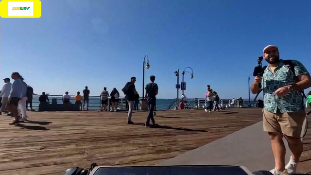 SubwaySean arrives at the Pacific Ocean, completing his 6 month walk across the United States
