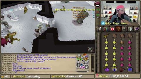 Runescape streamers girlfriend find's a way to get him off the game.