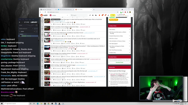 Destiny gets owned and then gets a permanent spot on Scuffed 🦍