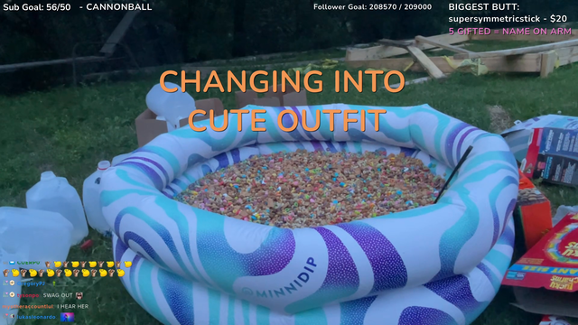 ExtraEmily's cereal and milk pool gets sabotaged