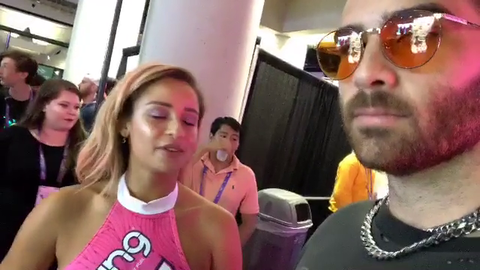 Hasan secures an invite to a party with the Bang girls EZ Clap (Not a chad btw)