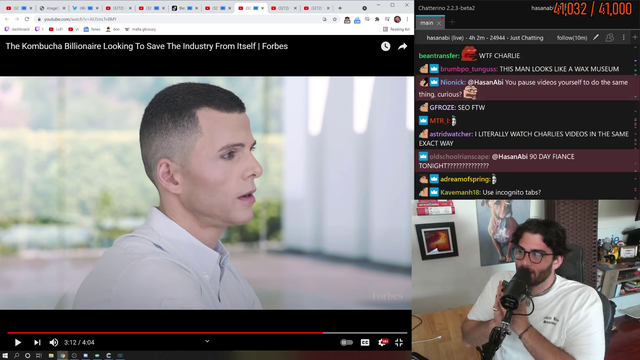 Hasan doesn't like pausers