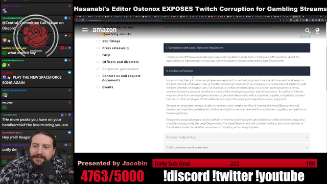 Twitch Staff Conflict of Interest part 2