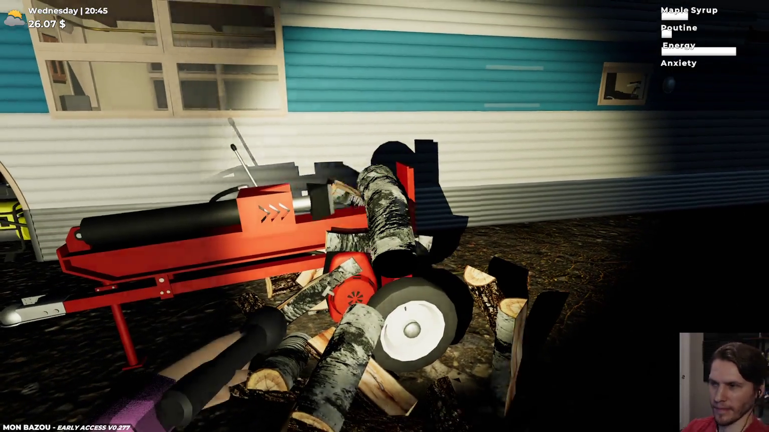 Who's driving Jerma's car?