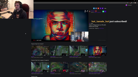 Soda asks Tyler1 to play a VR game