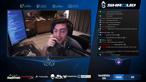 shroud gets an awesome gift from StreamElements
