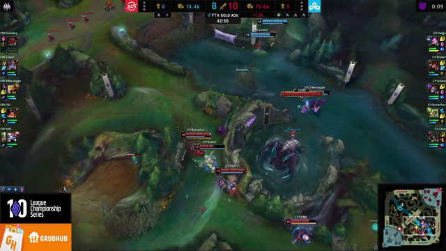 Jensen insanely close backdoor in LCS playoffs