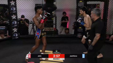 [Melee 2] Ajay, representing Iron Forge Gym, goes beast mode for the TKO
