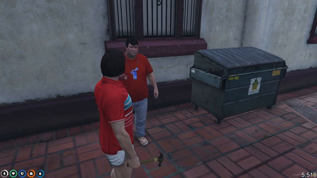 NPC had something to say about Ken's story.