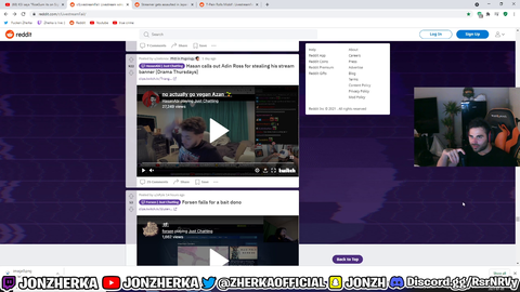 Jon Zherka gets ROLLED by Hasan