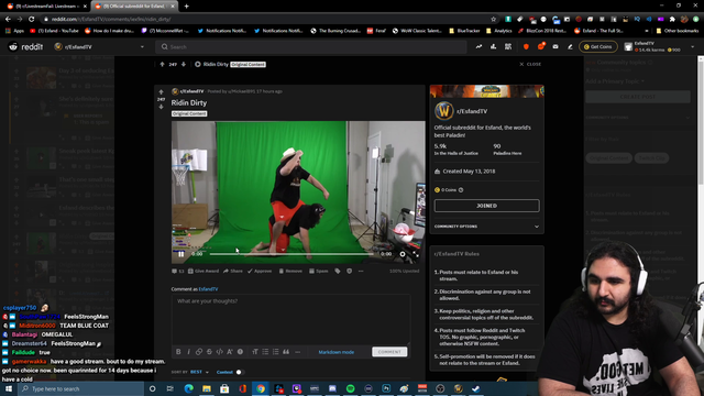 Esfand Has Fun with Himself