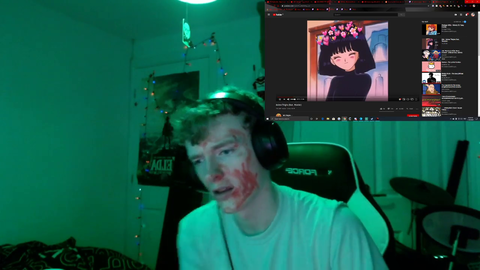 Streamer dances to a viewer's requested song