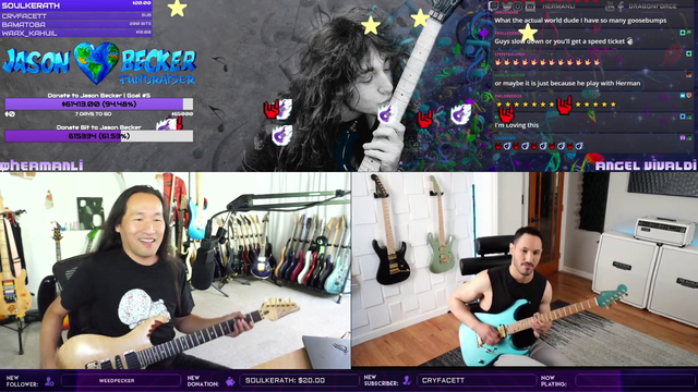 Herman Li and Angel Vivaldi Melt Chats Faces