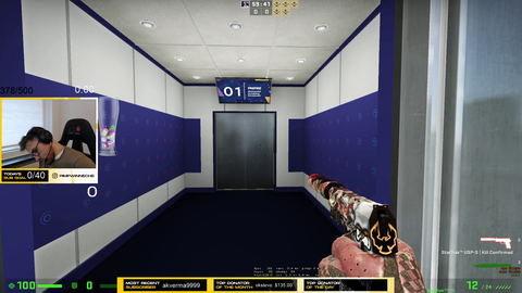 CSGO streamer gets a new mic