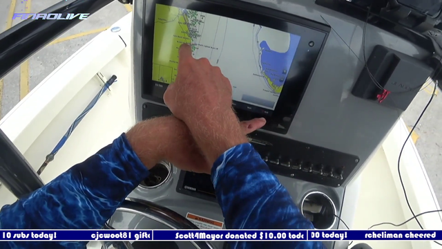 Using Starlink streamer is 20 miles offshore in the middle of the ocean.