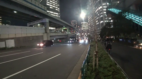 Getting a taxi in Tokyo