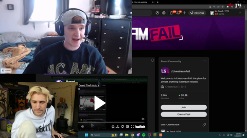 xQc debates a viewer on Guest Star regarding promoting Fansly on Twitch & doesn't consider Fansly & OF to be po*n sites