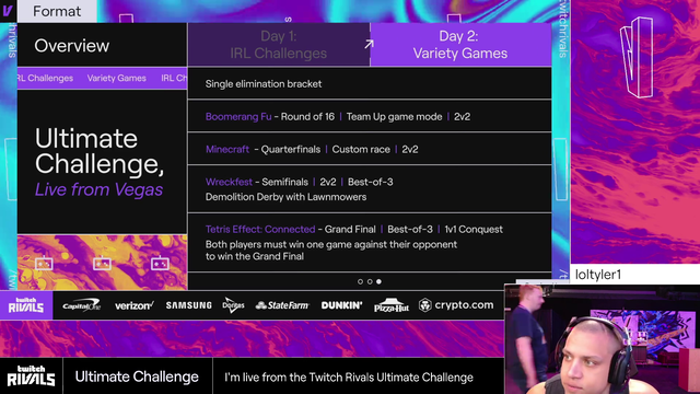 Tyler1 says other streamers were being disrespectful to Twitch Rivals staff