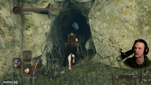 Dark Souls 2 randomizer permadeath takes a toll on a streamer