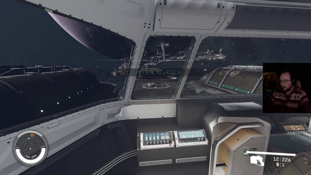 Moon meets the best pilot in the fleet